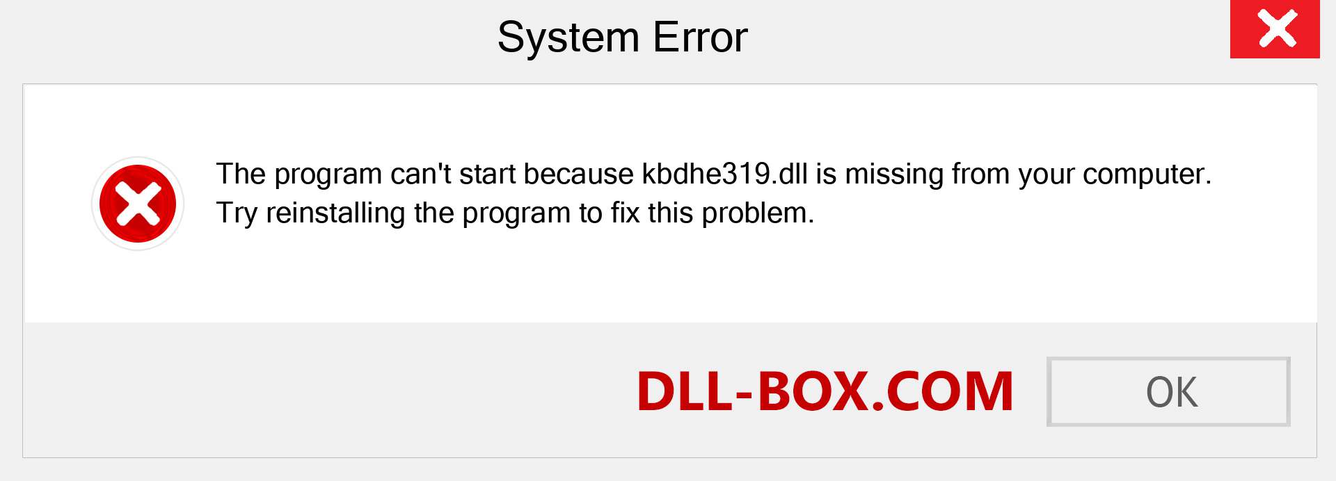  kbdhe319.dll file is missing?. Download for Windows 7, 8, 10 - Fix  kbdhe319 dll Missing Error on Windows, photos, images
