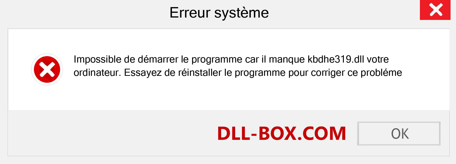 Le fichier kbdhe319.dll est manquant ?. Télécharger pour Windows 7, 8, 10 - Correction de l'erreur manquante kbdhe319 dll sur Windows, photos, images