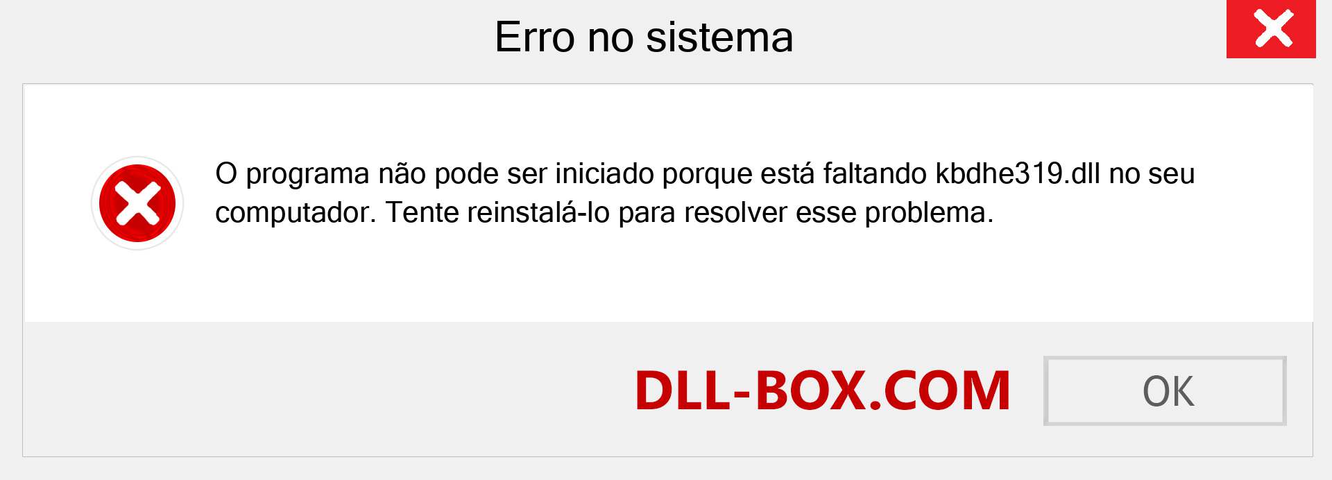 Arquivo kbdhe319.dll ausente ?. Download para Windows 7, 8, 10 - Correção de erro ausente kbdhe319 dll no Windows, fotos, imagens